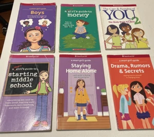 American Girl Books Lot A Smart Girls Guide Middle School Money Care & Keeping 2 - Picture 1 of 24