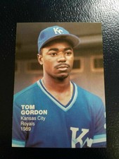 Tom Gordon Kansas City Royals 1989 Baseball's Best Five #5 Pacific Cards Oddball