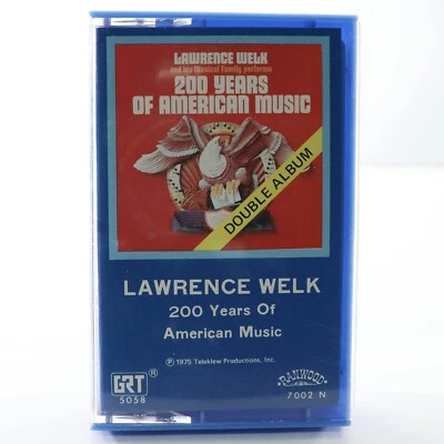 200 Years of American Music - Lawrence Welk (Cassette Tape, 1975 Ranwood) TESTED - Image 1 of 4