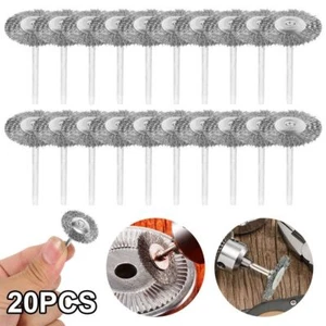 de polissage Outil rotatif Dremel Brosse de roue de fil d'acier Brosses à fil - Foto 1 di 8