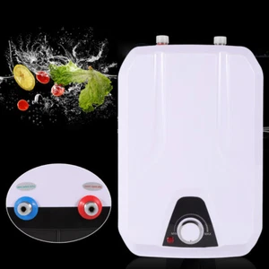 6L 1500W Instant Hot Water Heater Electric Tankless On Demand House Shower Sink - Picture 1 of 8