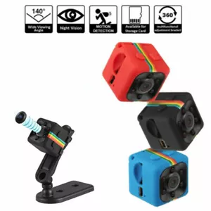 TELECAMERA MINI ACTION SPY CAM CAMERA SPIA VIDEOSORVEGLIANZA MICRO FULL HD - Foto 1 di 2