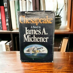Chesapeake by James A. Michener 1978 Damaged Jacket, Book Excellent! - Picture 1 of 11