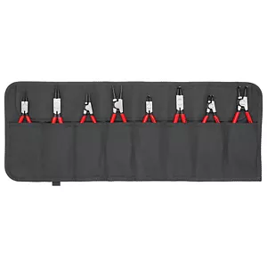 Knipex 8pc Internal & External Circlip Pliers Set In Tool Roll 00 19 58 V01 - Picture 1 of 12