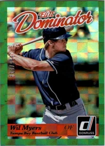 2014 Donruss Series 2 Elite Dominator #28B Wil Myers/999 - NM-MT - Imagen 1 de 2