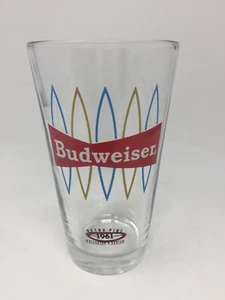 Budweiser Lager Beer Glass Retro Pint 1961 Collector's Series St. Louis MO 1999 - Picture 1 of 7
