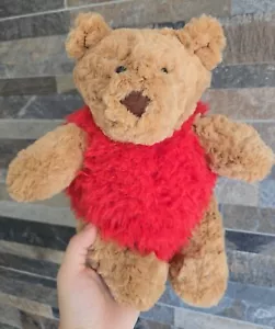 AUTHENTIC OFFICIAL JELLYCAT BARTHOLOMEW BEAR 'HEARTTHROB' LOVE CUDDLY PLUSH TOY - Picture 1 of 24