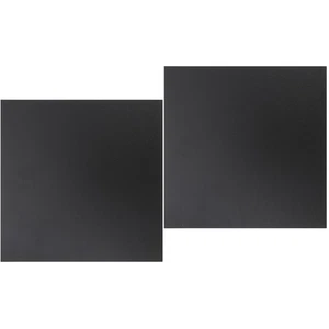 Set of 2 Hot Bed Stickers Carbon Fiber Texture Design Build Platform - Afbeelding 1 van 12