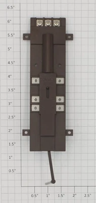 Atlas 6098 O Gauge Brown Deluxe Under Table Remote Switch Motor - Image 1 of 2