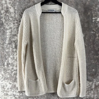 Cárdigan Suéter Western Connection Talla M Frente Abierto Kint Marfil Manga Larga Foto 1 de 4