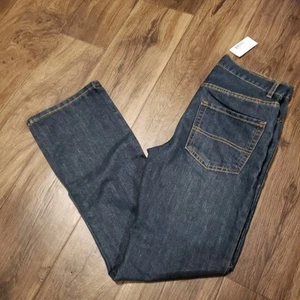 Childs Place NWT Bootcut Semi-Evasee Dark Blue Jeans BOYS SZ 12 - Picture 1 of 8