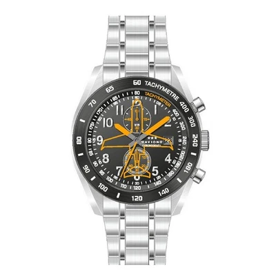 Avion - Orologio Uomo Panther Cronografo Acciaio / Arancio  (AV1019EE) - Immagine 1 di 3