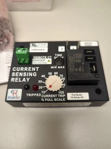 CR Magnetics CR4395-EH-120-110-X-CD-ELR-R1 Current Sensing Relay w/CRGFS 100 - Picture 1 of 1