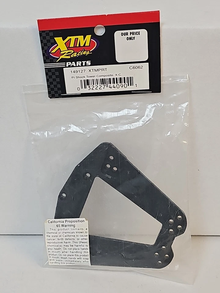 XTM Racing Front Shock Tower Composite X-C 149127 RC Radio Control Part NEW NOS - Image 1 of 1