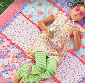 Matilda Jane Strawberry "Going Together" Decke Rüschen/Tupfen/Blumen/Spaß - Bild 1 von 9