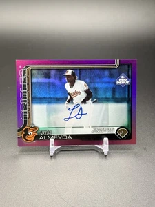 2025 Topps Pro Debut Luis Almeyda #PD-49 Fucsia Auto/199 - Imagen 1 de 2