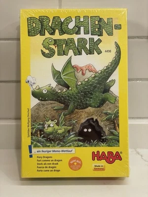 HABA Drachen-Stark Fiery Dragons Memory Game Age 5+ 2-4 Players Family New - Image 1 of 3