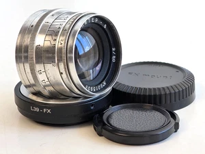KMZ Jupiter-8 50mm F/2, USSR Lens For Fuji FX, Fujifilm X mount!!! s/n: 6015939 - Picture 1 of 10
