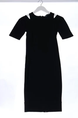 FRENCH CONNECTION Abito longuette Donna Abito Taglia IT 40 nero stile casual - Immagine 1 di 4