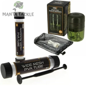 NEW Ngt Electric Boilie Grinder Carp Bait + Pva 7m Wide Narrow + 250g Boilies - Picture 1 of 2