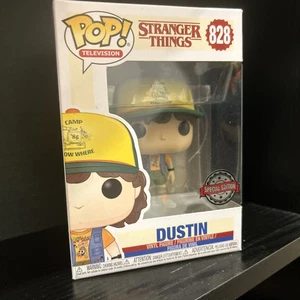 Funko Pop Netflix Stranger Things Staffel 3 Dustin 828 Camp Know Where Cap  - Bild 1 von 1