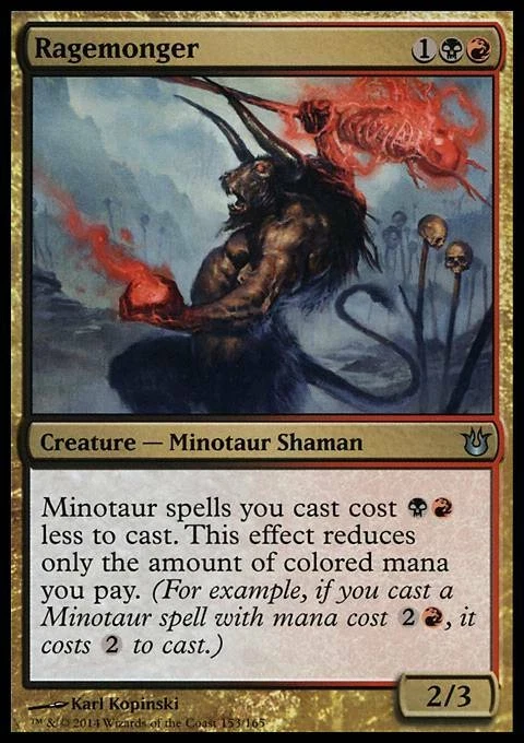 LP Ragemonger (153) Born of the Gods MTG - Image 1 of 1