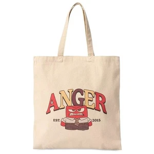 Disney Parks Inside Out 2 Pixar Canvas Tasche NEU ANGER - Bild 1 von 2