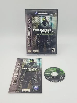 Tom Clancy's Splinter Cell Stealth Action Nintendo GameCube CIB Authentic Tested - Image 1 of 4