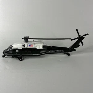 Marine One Elicottero Diecast VH-60N Falco Bianco 10" PER RIPARAZIONE - Foto 1 di 8
