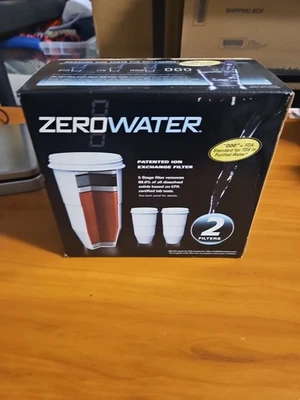 BOX OF 2 Zero Water 5 Stage Advanced Filtration Water Filters NSF CERTIFIED - Image 1 of 3