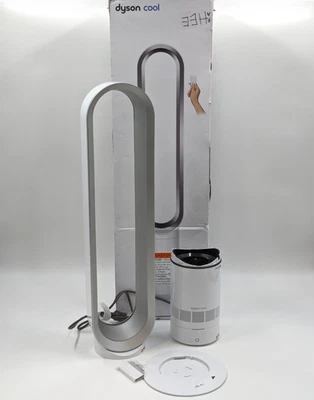 Dyson Cool Tower Fan AM07 with Remote Control In White/Silver - 464818-01 - Image 1 of 4