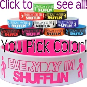 18 Opciones de Color | Pulsera Everyday I'm Shuffling | Banda EVERYDAY IM SHUFFLIN - Imagen 1 de 9