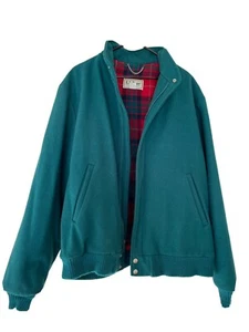 LL Bean Vintage Wool Coat XL Made in USA - Picture 1 of 5