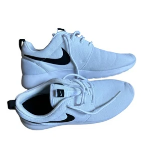Nike Women's Roshe One White Black Athletic Running Shoes Sneakers Trainers 9.5 - Picture 1 of 6