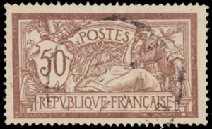 FRANKREICH 123 - Liberty and Peace "1900 Bistre braun und grau" (pa41537) - Bild 1 von 1
