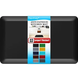 4/5 Inch Thick Kitchen Mat - Cushioned Anti Fatigue Mats for Kitchen Floor - ... - Picture 1 of 7