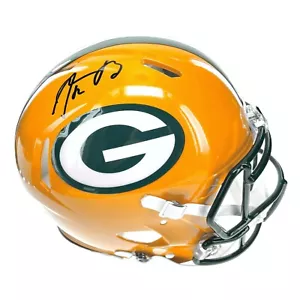Aaron Rodgers Autograph Green Bay Packers FS Authentic Speed Helmet Fanatics COA - Picture 1 of 6
