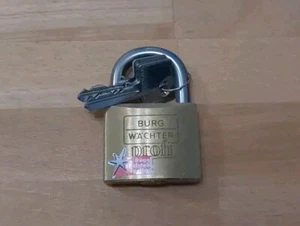 Abus 116/50 Burg Wächter Profi Vorhangeschloss mit 2 Schlüsseln - Bild 1 von 2