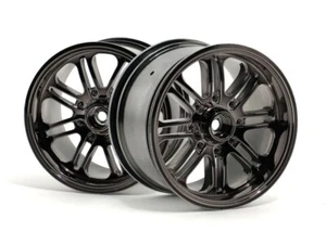 HPI 8-Speichen Felge (schw.-chrom/2St)Savage - H3173 - Bild 1 von 1