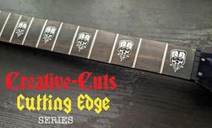 Doyle Skull for true Misfits fans Vinyl decal inlay stickers 4 Guitar or Bass - Picture 1 of 6