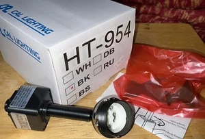 NEW CAL Lighting HT-954-BK Track Head Low Voltage Fits Track Black GU10 - Picture 1 of 5