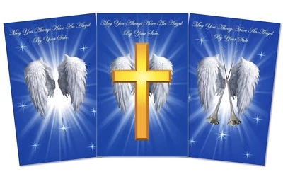 "Angel Wings"-3-Pack Cards w/ Envelopes-Christian Christmas/Anytime - Image 1 of 4