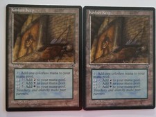 MTG 2x Koskun Keep Homelands NM