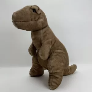 Vintage Tyrannosaurus T-Rex Plush Toy Animal Fair Dinosaur Stuffed Animal Soft - Picture 1 of 18