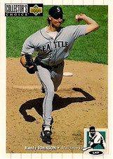 1994 Collector's Choice #357 Randy Johnson Seattle Mariners HOF