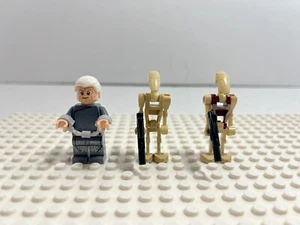 LEGO Starwars: Chancellor Palpatine + Battle Droids minifigs only from 75044 - Picture 1 of 3
