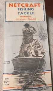 Catalogo Netcraft attrezzatura da pesca vintage 1966 Toledo Oh 168 pagine - Foto 1 di 4
