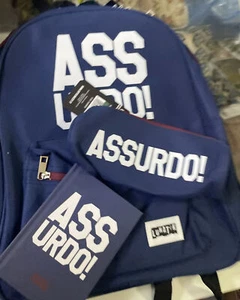 Officine 07 Zaino Americano "Assurdo!" con Astuccio E Diario Agenda Scuola - Foto 1 di 10