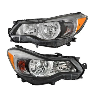 For 2012-2014-2015 Subaru Impreza For 2013-2016 Crosstrek Headlight LH&RH Chrome - Image 1 of 4