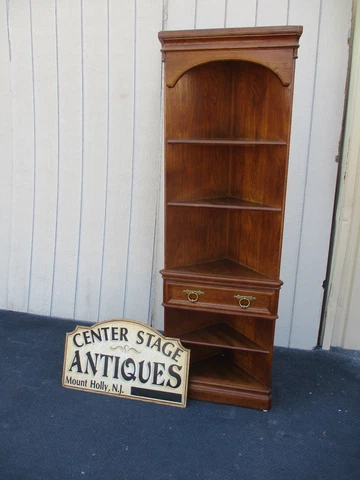 64338 Oak Corner China Cabinet Curio Cover